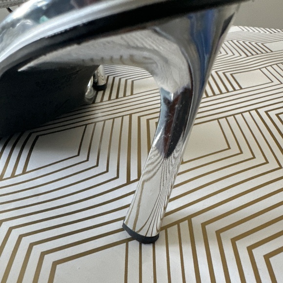Zara Metallic high heels - Picture 4 of 5